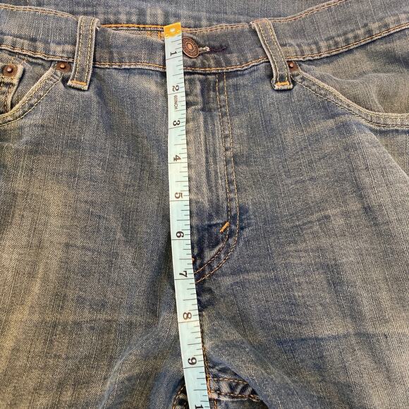 Levi’s Men’s 511 Denim Blue-Green Jeans Straight Leg Slim Fit Sz 33x32 - Picture 10 of 13